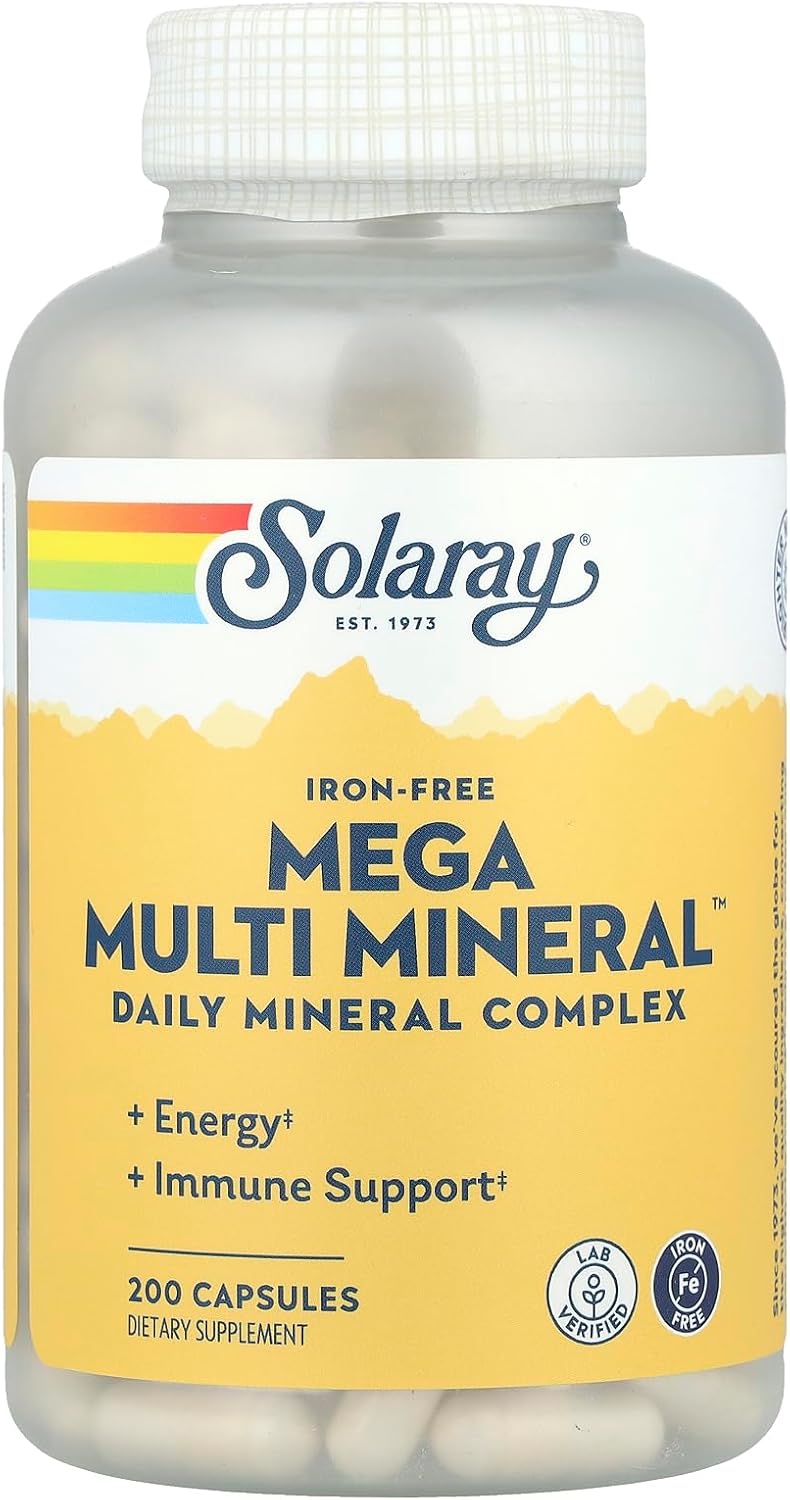 Solaray Mega Multi Mineral - görsel 1