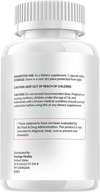 Glucocyn Capsules – Natural Supplement for Metabolic Support (5 Pack, 300 Capsules)
