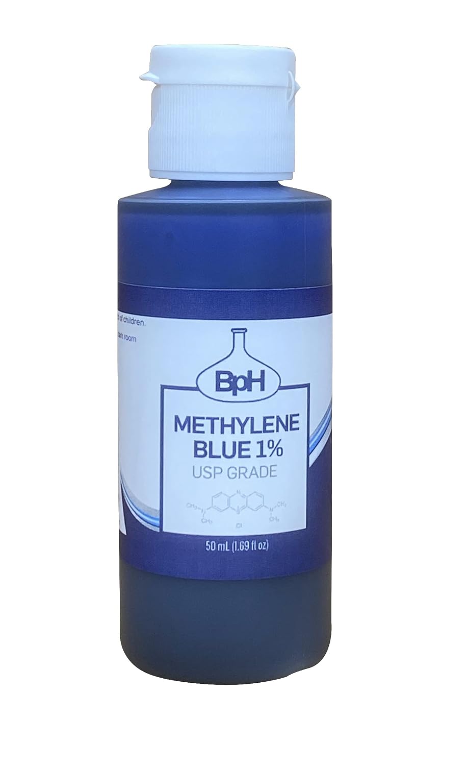 Methylene Blue, 1% USP Grade, 50 ml – Third Party Tested – for Academic and Analytical Applications - görsel 1