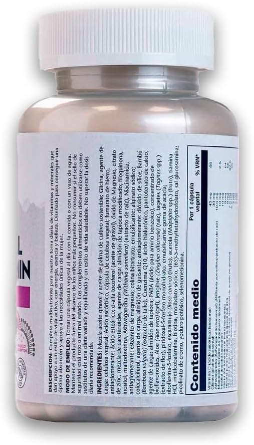 SOLARAY Liposomal Multivitamin for Women – Enhanced Absorption, High Potency with Iron, 120 VegCaps - görsel 2