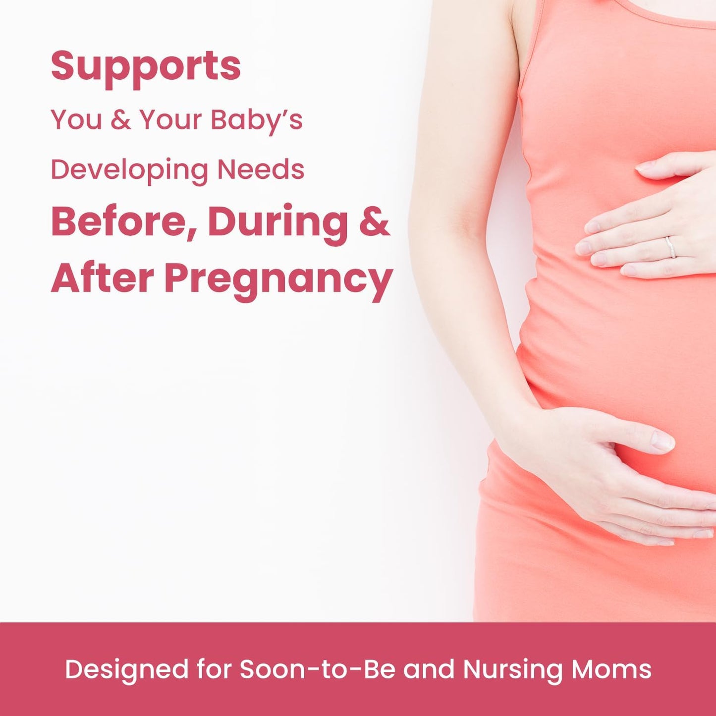 Mother's Promise Prenatal & Postnatal Multivitamin - Sugar Free Liquid with Folate, Choline & Organic Fruits for Preconception, Pregnancy & Nursing - Vegan - görsel 6