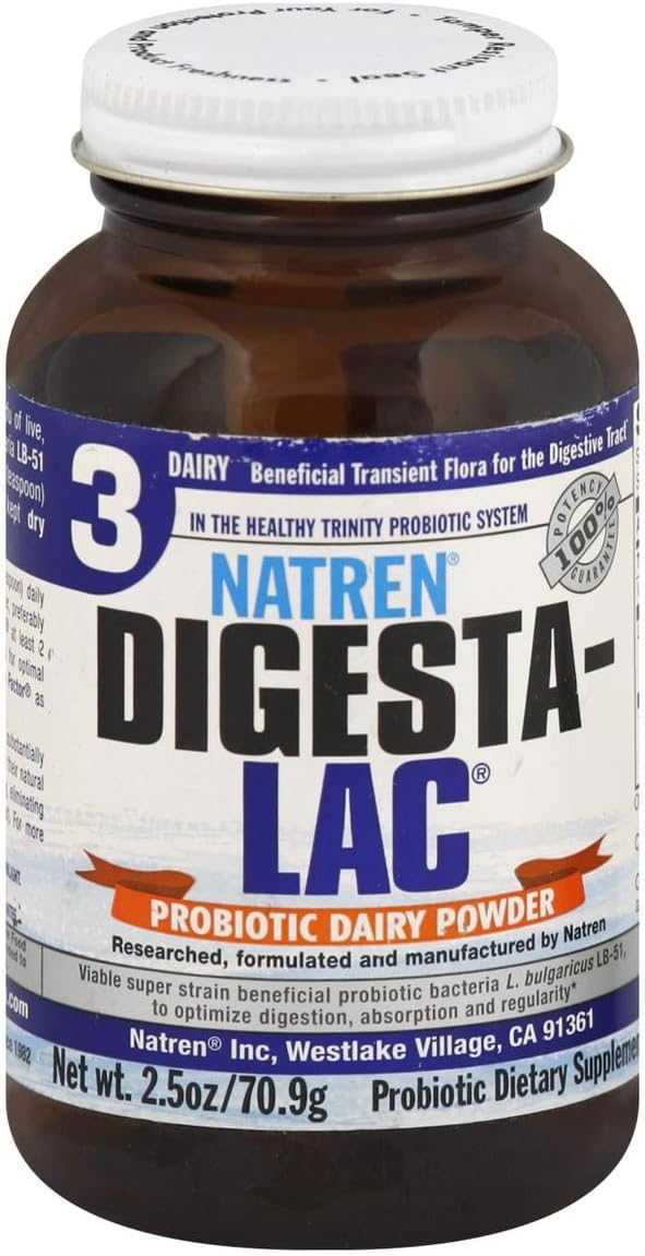 Natren Digesta-Lac - Probiotic and Enzyme Powder, 70.8 g - görsel 1