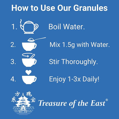 Treasure of the East Eleuthero (Ci Wu Jia) – 5:1 Herbal Extract Granules, 100g