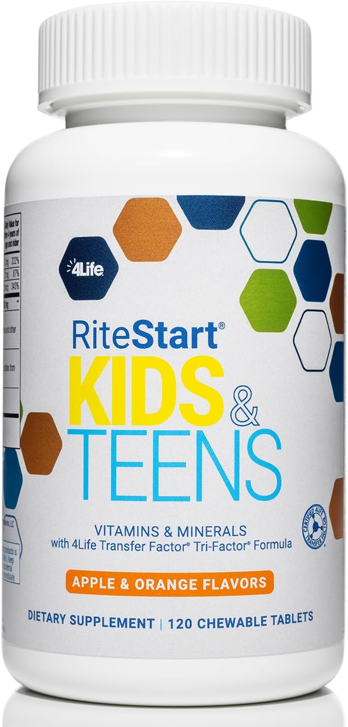 4Life RiteStart Kids and Teens Multivitamin Chewables – 120 Tablets - görsel 1