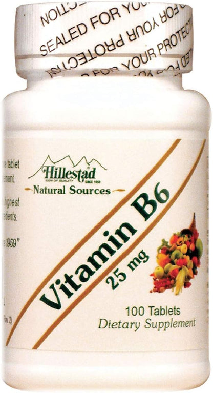 Dialyvite Vitamin B6 25 mg Tablets, 100 Tablets