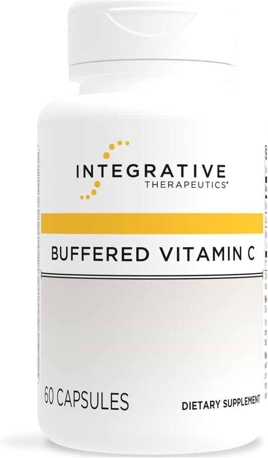 Integrative Therapeutics Buffered Vitamin C 1,000 mg with Magnesium and Calcium - 60 Vegan Capsules