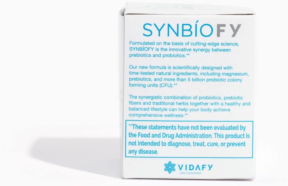 Synbiofy - 3 Pack (120 Capsules) Natural Supplements - görsel 5