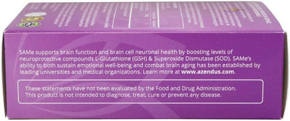 Azendus SAM-e Mood Support 200mg Tablets, 60 Tablets