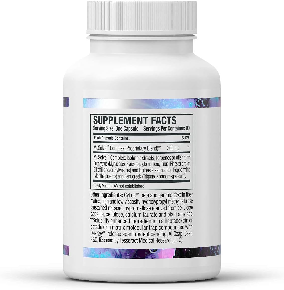 MuSolve SR Respiratory Health Support Supplement – Sustained-Release Hypoallergenic Formula, 90 Vegetarian Capsules - görsel 8