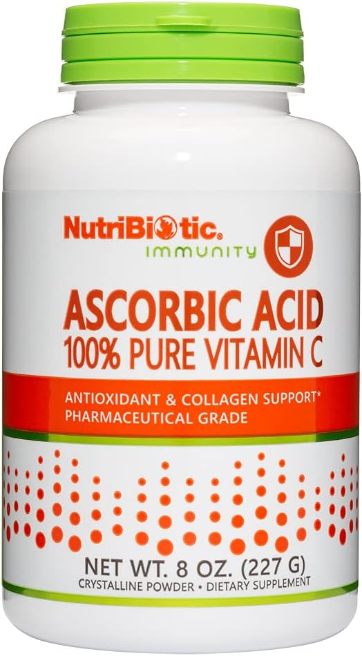 NutriBiotic Ascorbic Acid Vitamin C Powder, 2.2 lb (1 kg) - görsel 4