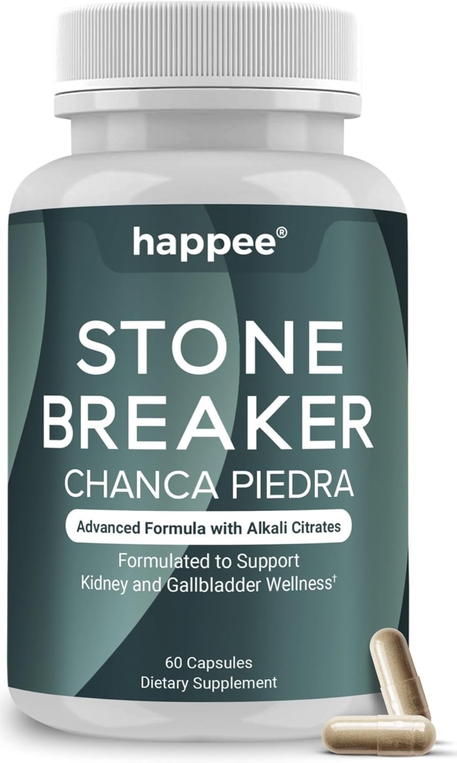 Happee Chanca Piedra Stone Breaker – Kidney & Gallbladder Support – 60 Capsules - görsel 1
