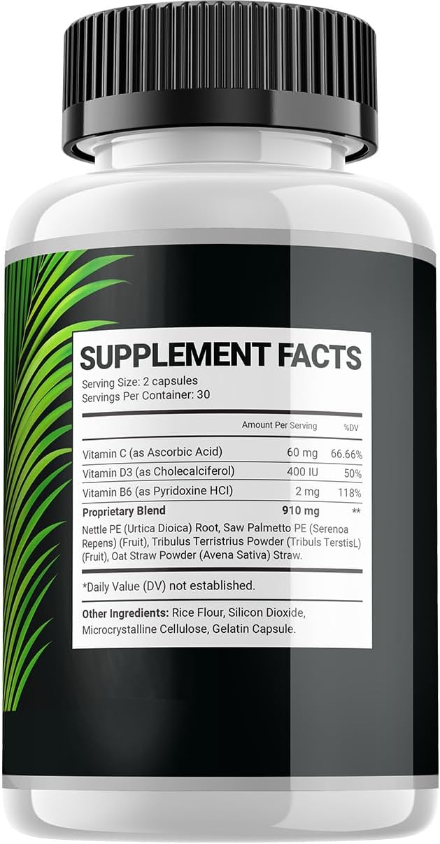 Indelo Bio Prost Supplement for Men – Advanced Formula Capsules (60 Capsules) - görsel 5