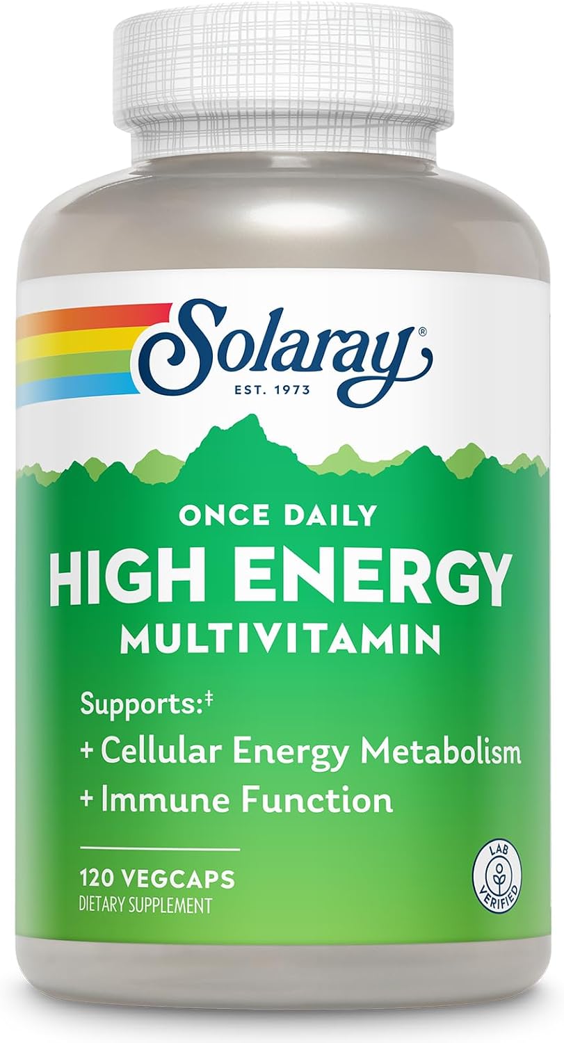 SOLARAY Once Daily High Energy Multivitamin for Men and Women - görsel 1