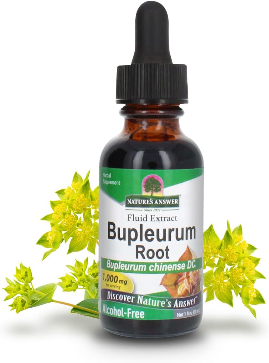 Nature's Answer Bupleurum Root – Herbal Food Supplement – 1000mg (30 ml) - görsel 1