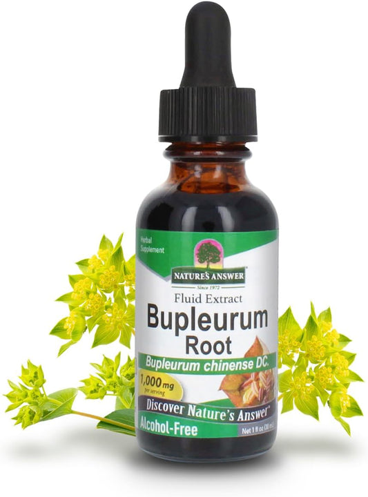 Nature's Answer Bupleurum Root – Herbal Food Supplement – 1000mg (30 ml)