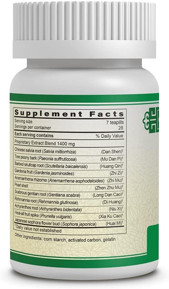Jiang Ya Wan (Hyperten Sure) - Traditional Chinese Herbal Food Supplement, 200 Teapills - görsel 2