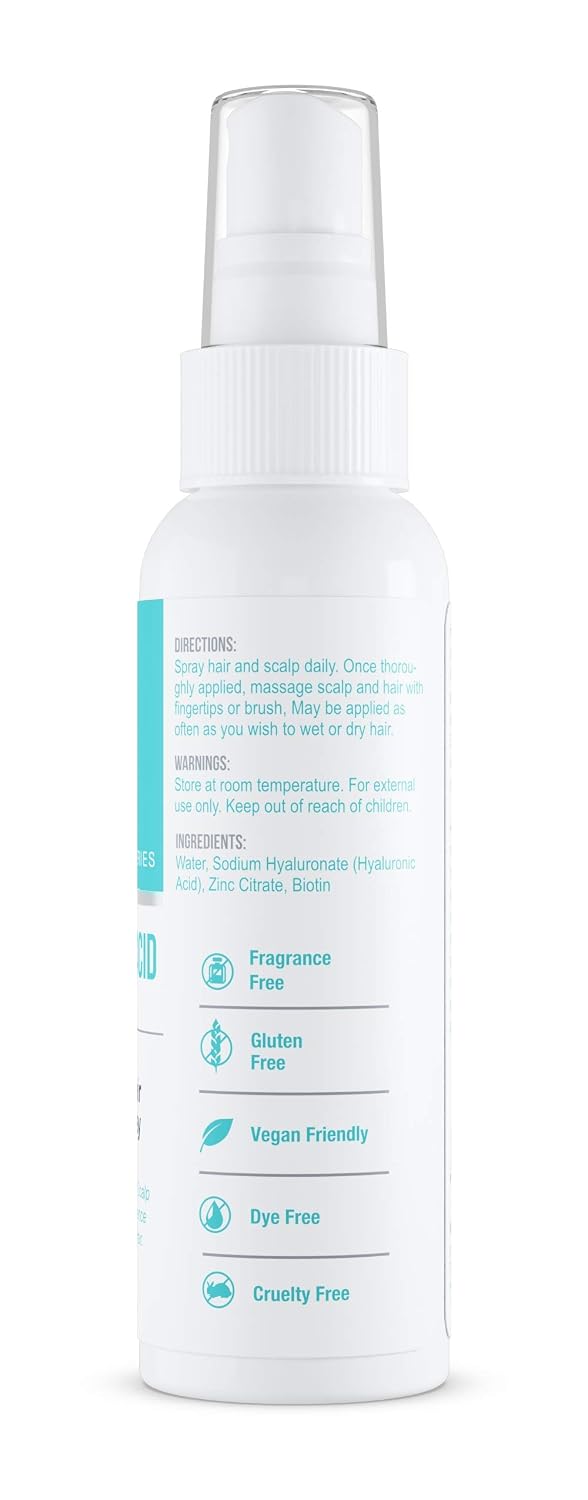 Hyalogic Biotin Hair & Scalp Spray with Hyaluronic Acid, 118 ml - görsel 3