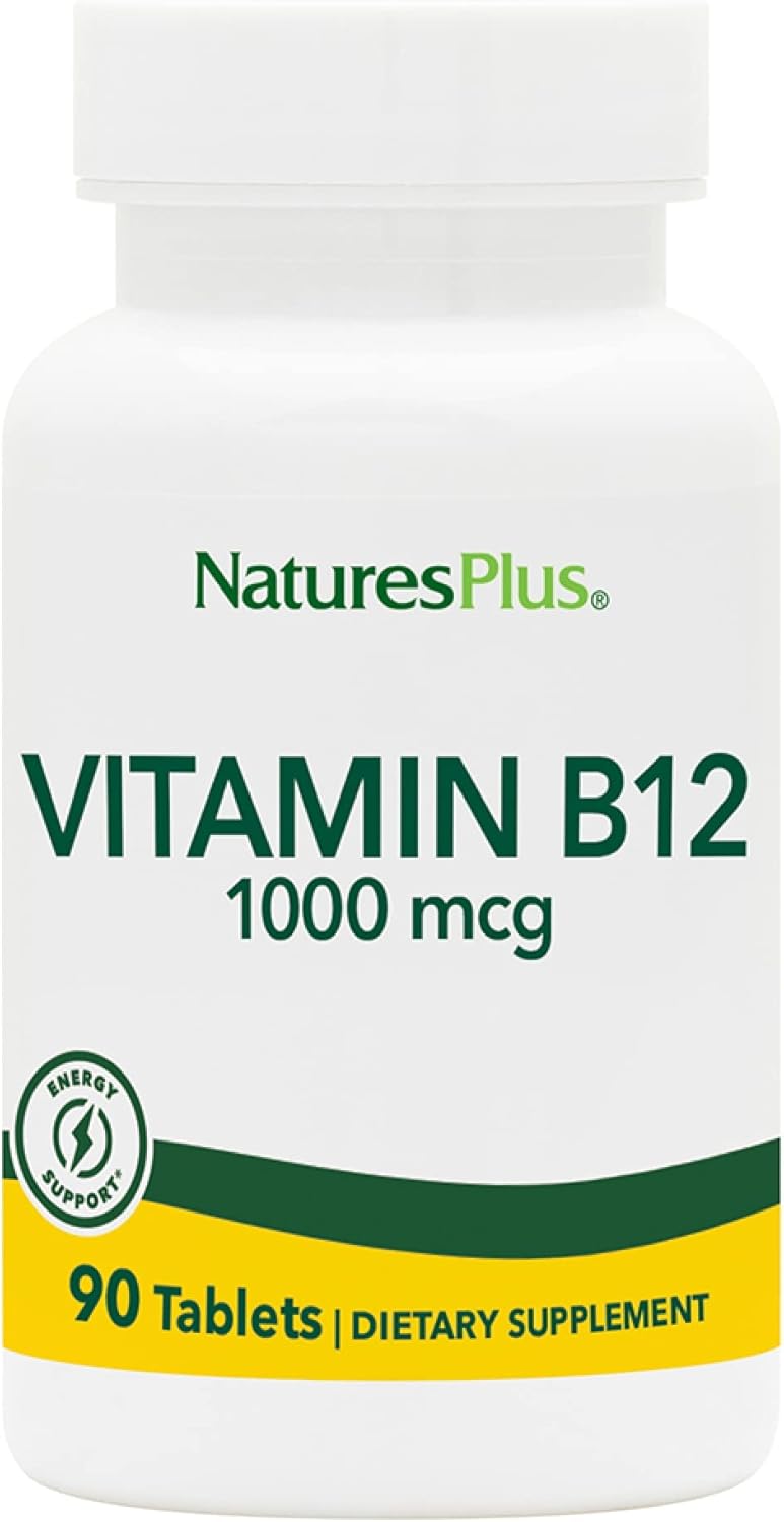 NaturesPlus Vitamin B12 500 mcg – 90 Tablets - görsel 9