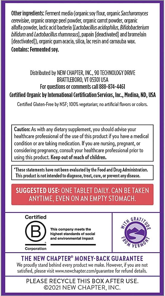 New Chapter Every Woman's One Daily 55+ Multivitamin, 24 Tablets - görsel 3