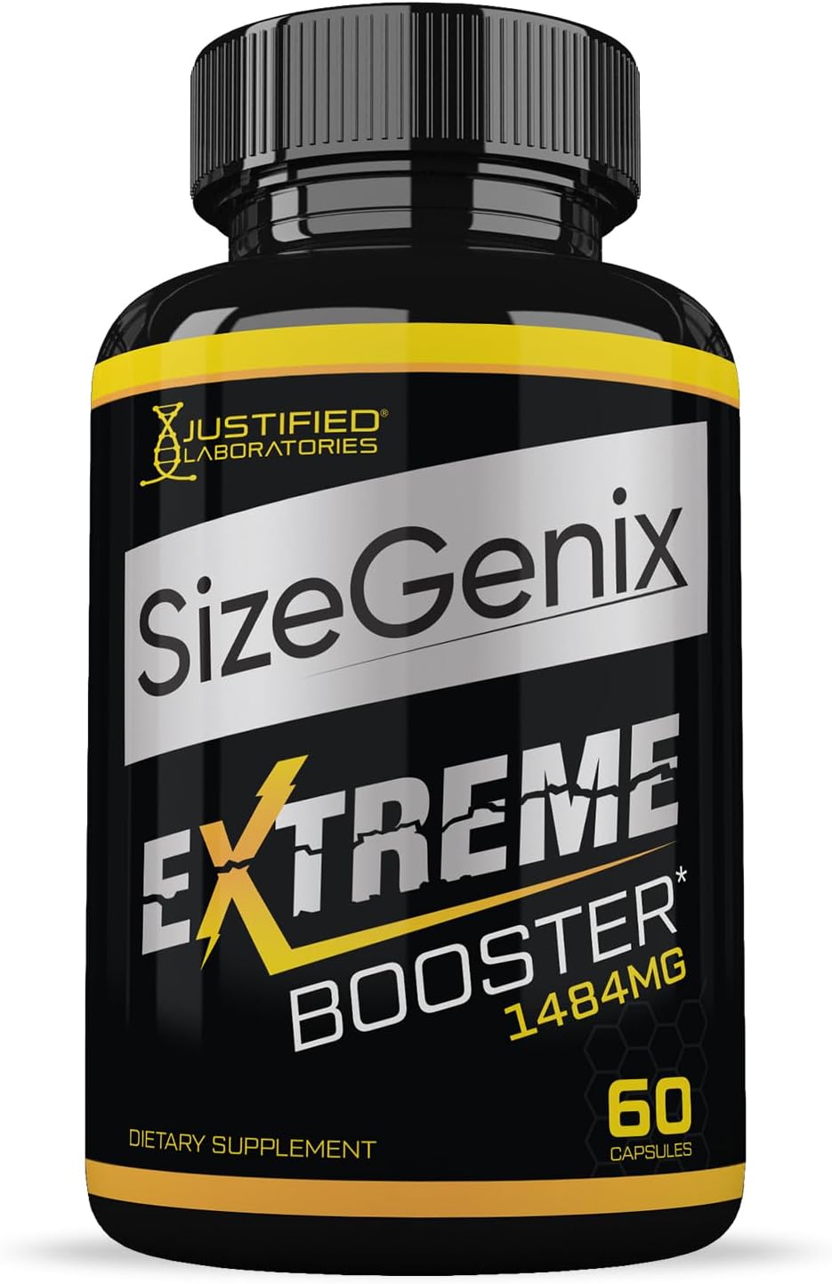 Justified Laboratories (3 Pack) Sizegenix Men’s Health Supplement 1484 mg, 180 Capsules - görsel 3