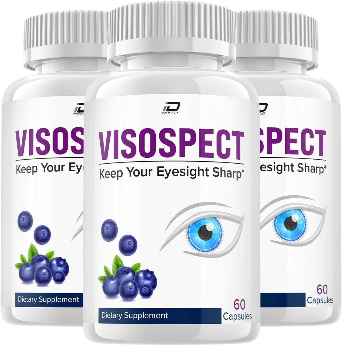 Visospect Plus Eye Support Supplement - 180 Capsules (3 Pack) - görsel 1