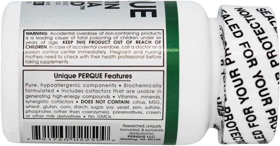 Perque Hematin Anaemia Guard – 100 Tablets - görsel 3
