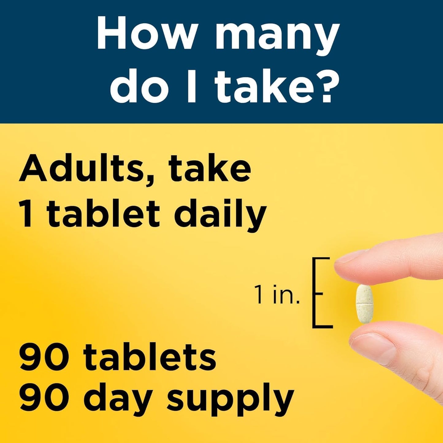 Nature Made Multi for Him 50+ Food Supplement Tablets 90 tablets (Pack of 2) - görsel 5