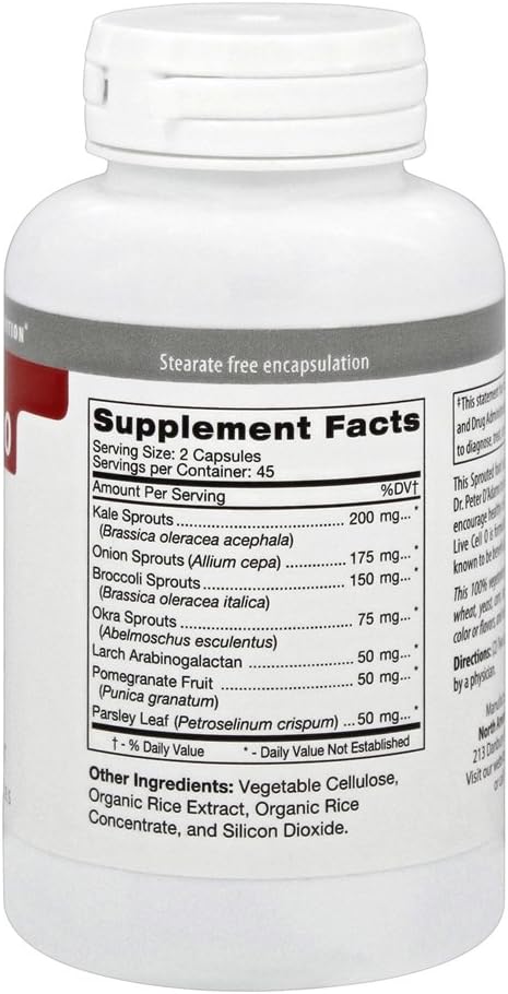 D'Adamo Personalised Nutrition - Live Cell O 90 vcaps - görsel 2
