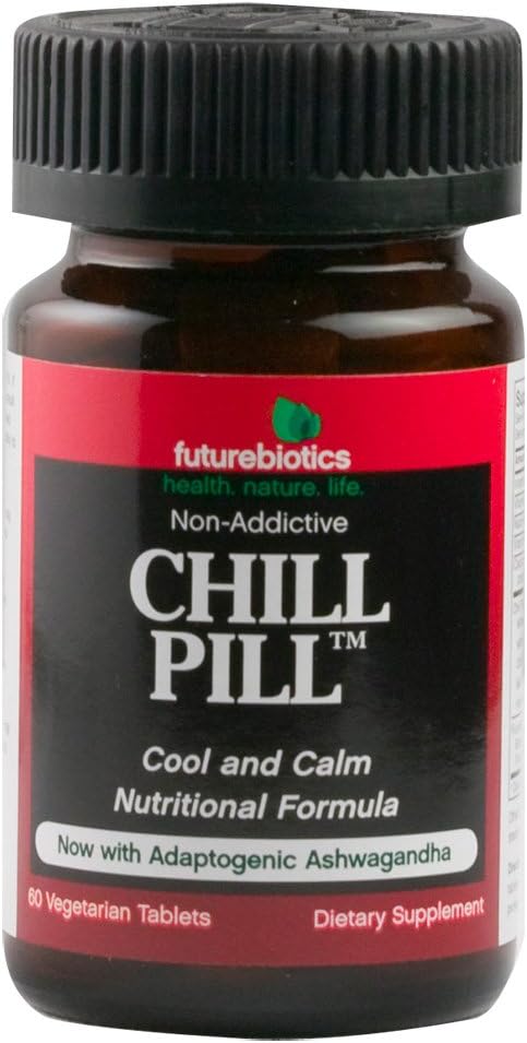 Futurebiotics Chill Pill, Calmness Formula, 60 Vegetarian Tablets - görsel 1