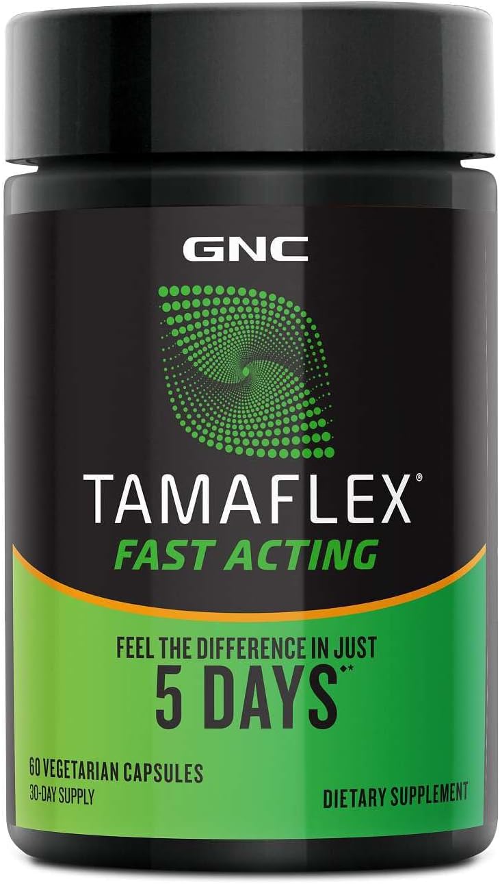 GNC TamaFlex Fast Acting, Joint Support, 60 Vegetarian Capsules - görsel 6