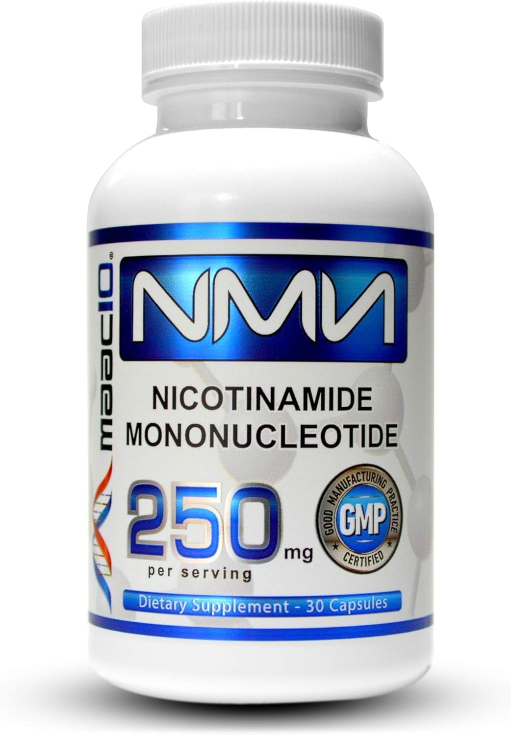 MAAC10 NMN Supplement 250mg Capsules – Stabilised NAD+ Booster (30 Capsules) - görsel 1