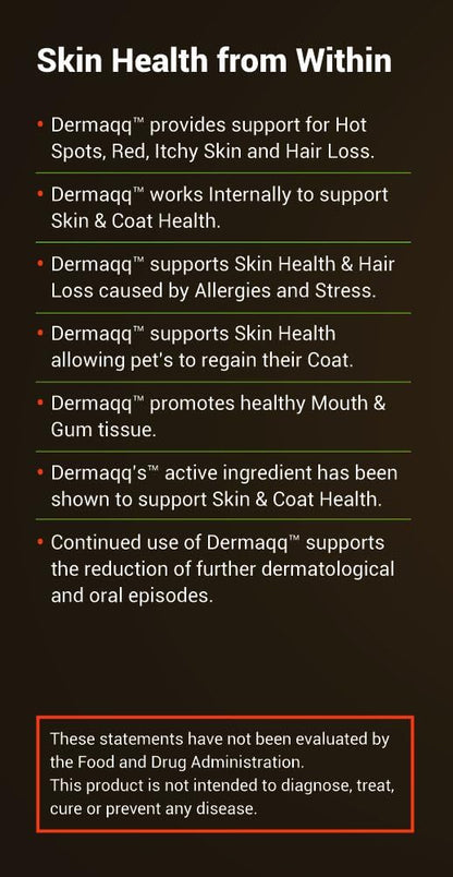 Dermaqq Ubiquinol – CoQ10 for Dogs and Cats – Hot Spots, Hair Loss, Dermatitis Support (2 Boxes – 100 mg Softgels)