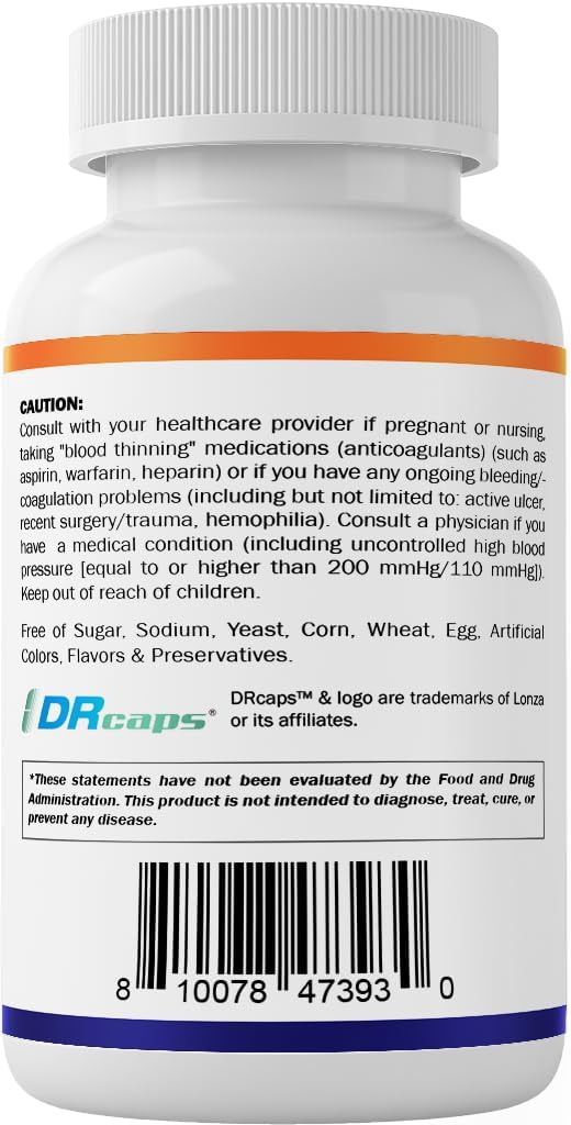 Vitamatic Nattokinase 4,000 FU – 120 Delayed-Release Capsules – Resists Stomach Acid – Non-GM & Gluten-free – Made in the USA (2 Pack) - görsel 9