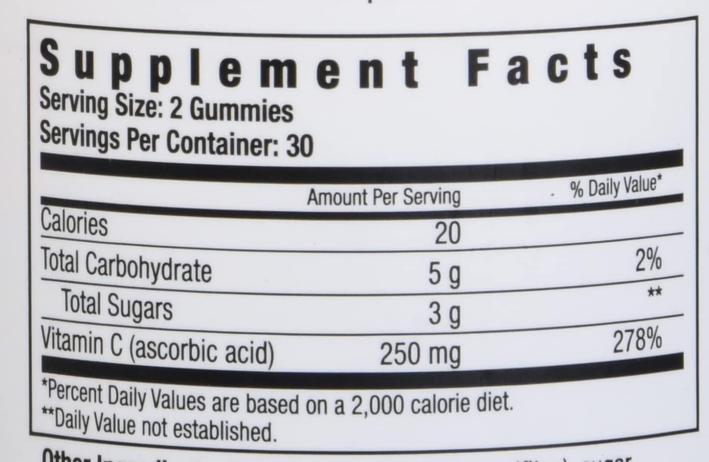 NutritionWorks Vitamin C 250 mg Gummies, Supports Immune Health, 60 Gummies - görsel 4