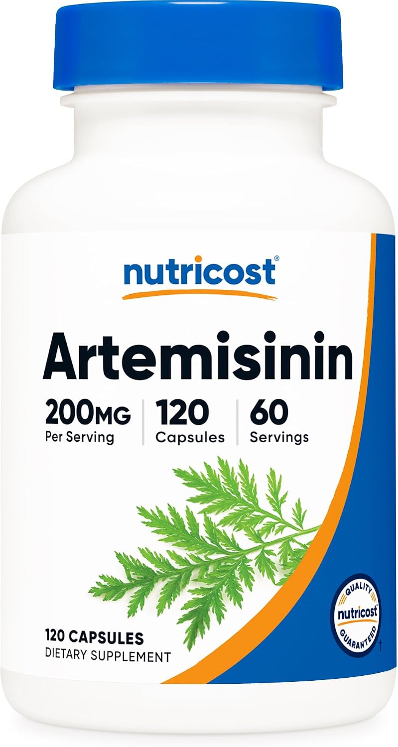 Nutricost Artemisinin 200mg – 120 Vegetarian Capsules (60 Servings) - görsel 1