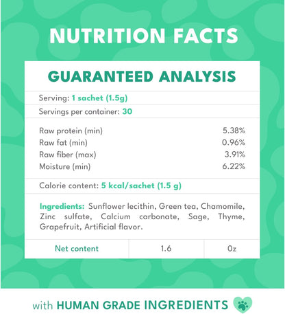Natural PET Biodent Nutritional Supplement for Dogs – Chicken & Fine Herbs, 30 Sachets
