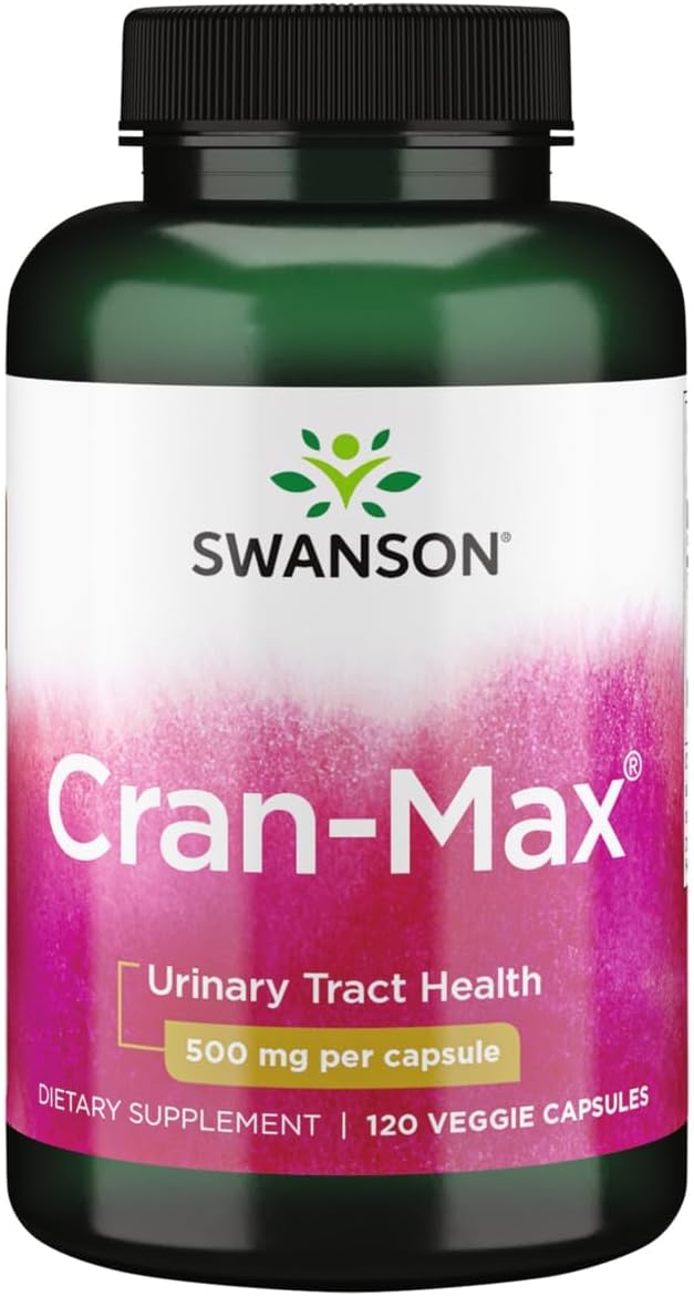 Swanson Cran-Max 500 mg 120 Veg Capsules (2 Pack) - görsel 7