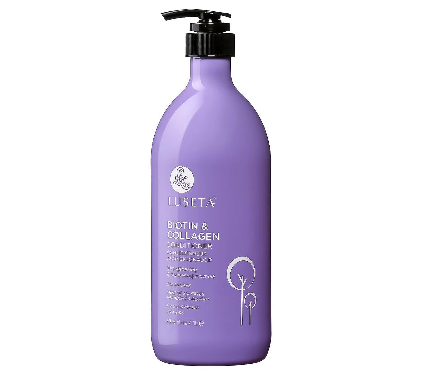 LUSETA Biotin & Collagen Conditioner - 1 L - görsel 1