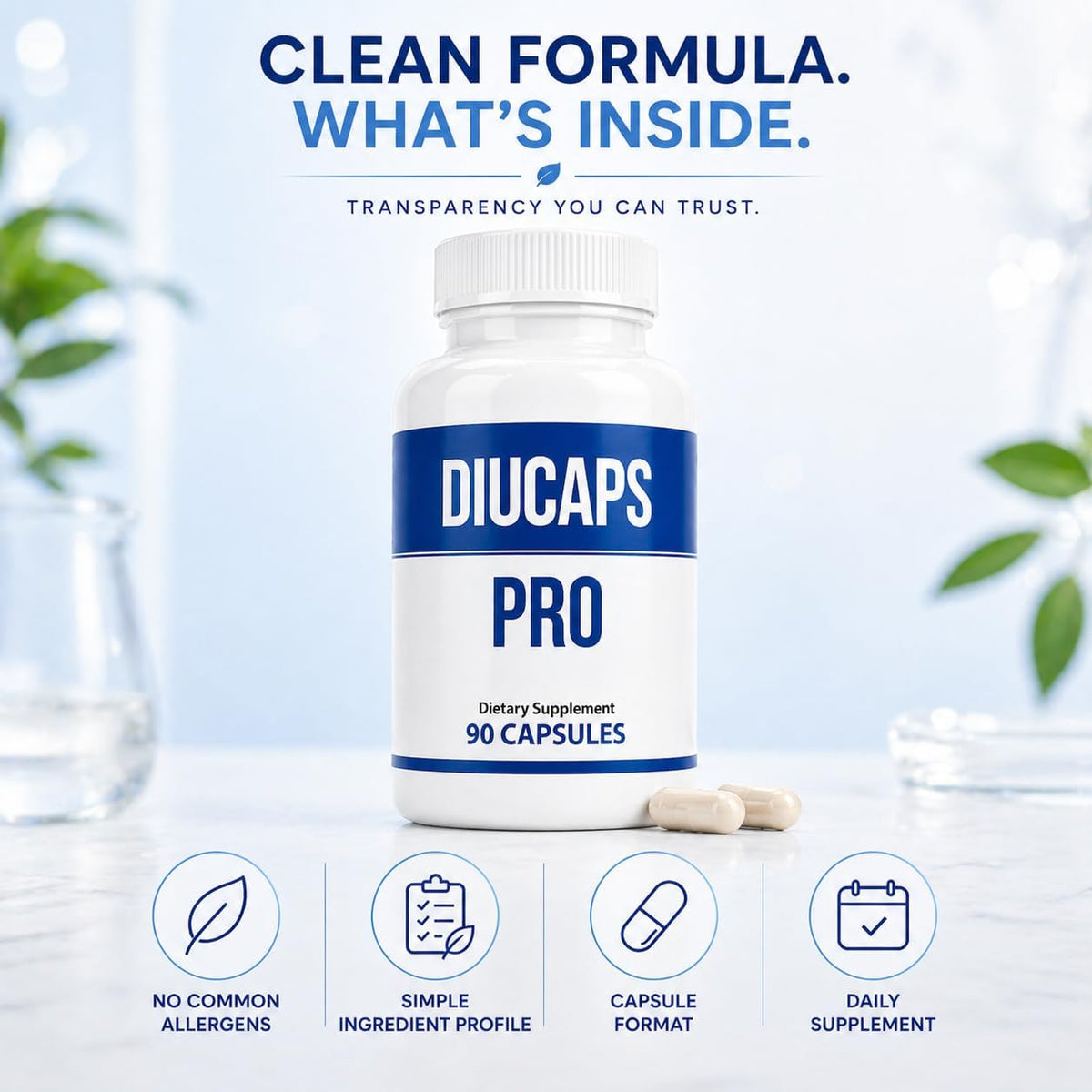 Legere Pharmaceuticals Diucaps 90 Capsules - görsel 3