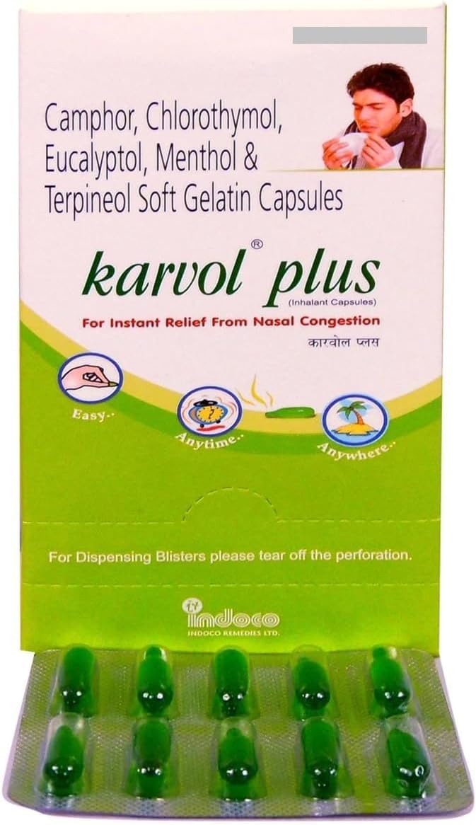 KARVOLL Plus (3 Strips, 15 Capsules Each) - görsel 1