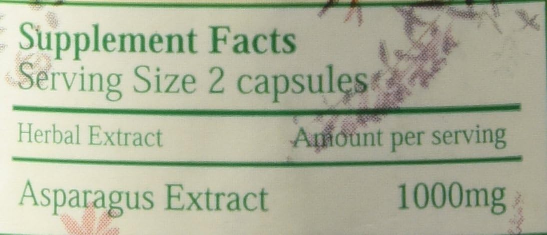 Asparagus Extract 120 Capsules - görsel 4