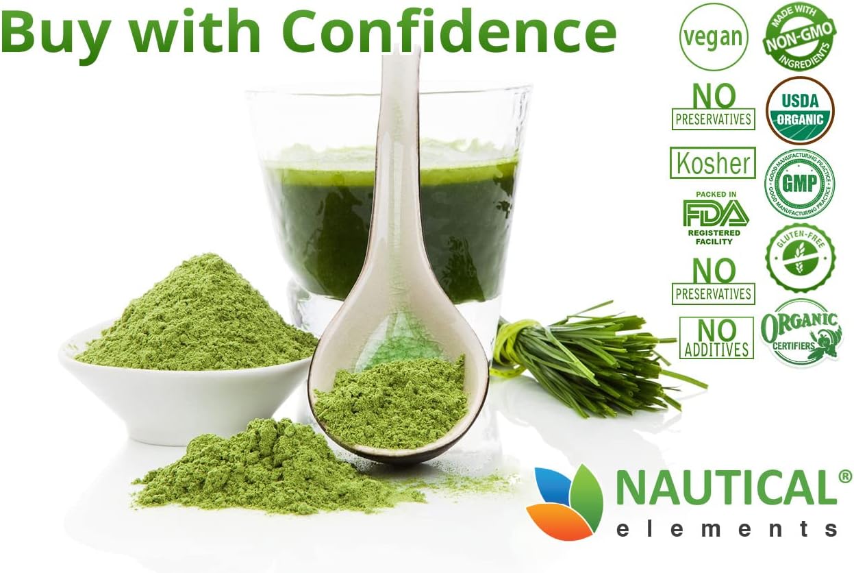 Nautical Elements Organic Wheatgrass Powder - görsel 2