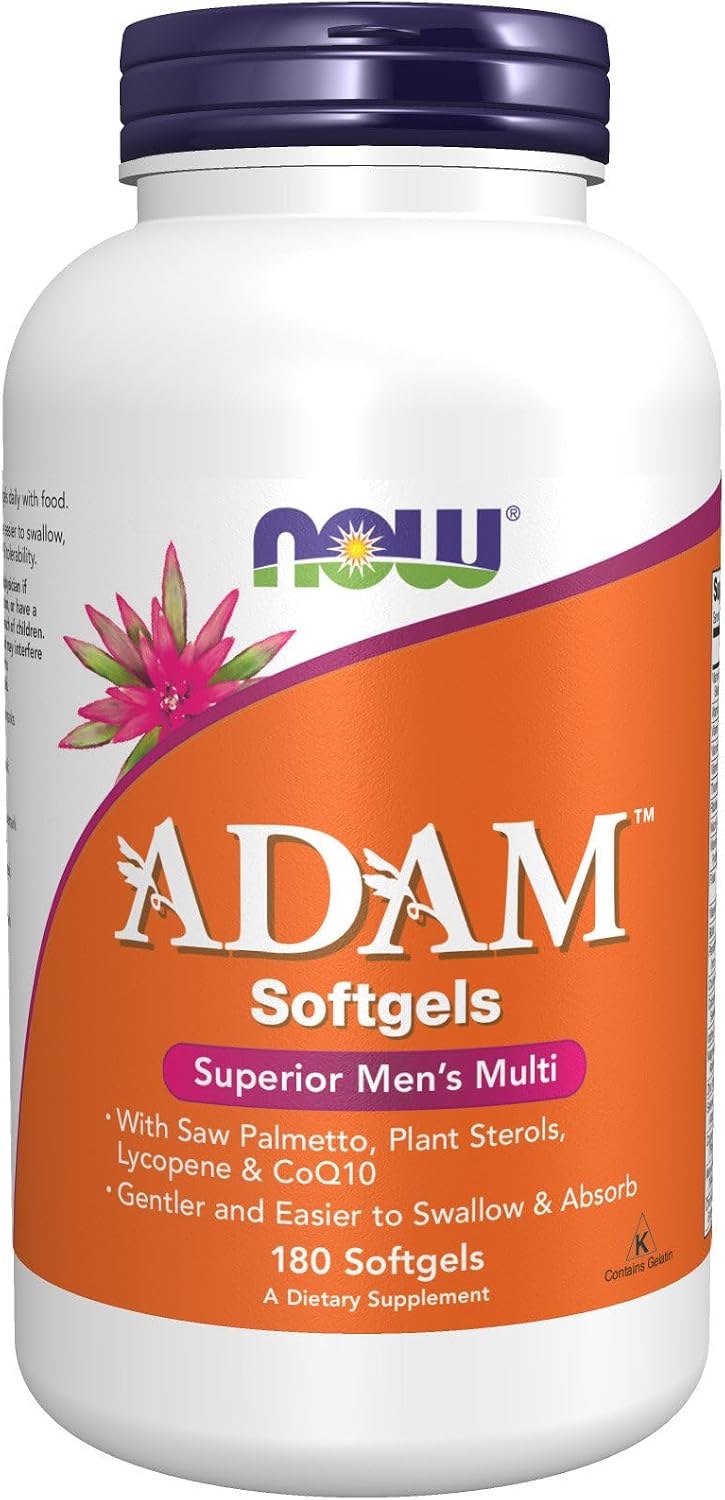 NOW Foods ADAM Superior Men's Multi, 180 Softgels - görsel 1