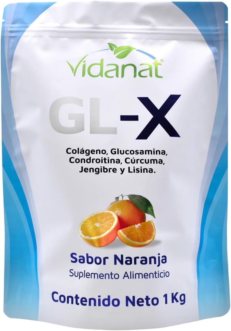 Vidanat GL-X Orange 1kg – Joint Support with Glucosamine, Chondroitin, Turmeric Root and Collagen - görsel 1
