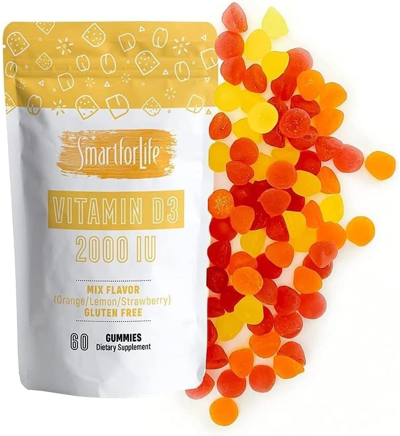 Smart for Life Vitamin D3 Gummies - 2000 IU - 60 Count - görsel 8