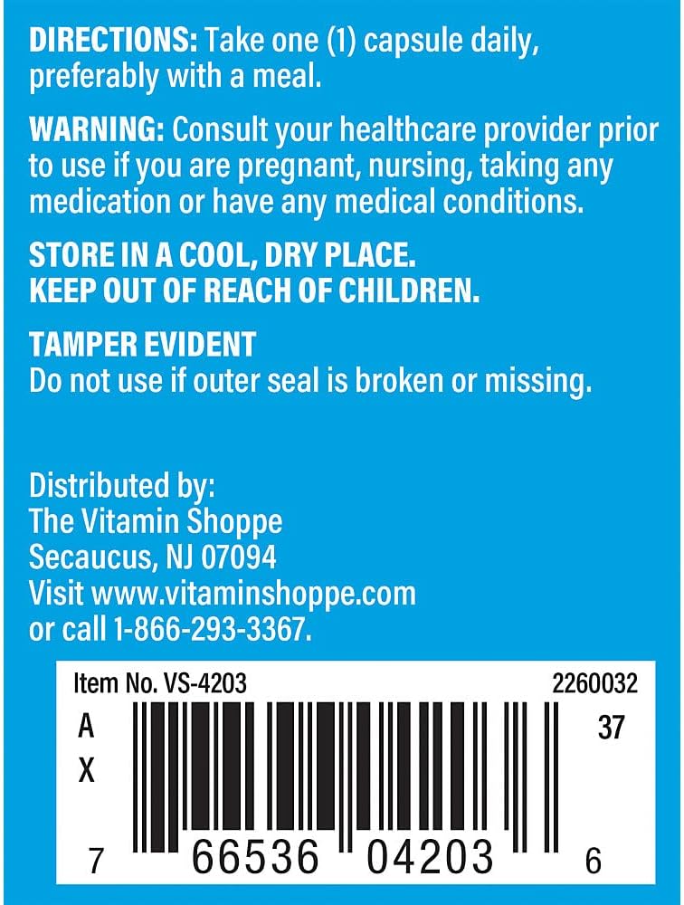 The Vitamin Shoppe Vitamin D3 K2 5000 IU – Bone Density and Heart Health | D3 + K2 MK-7 | 120 Capsules | Synergistic Formula - görsel 3