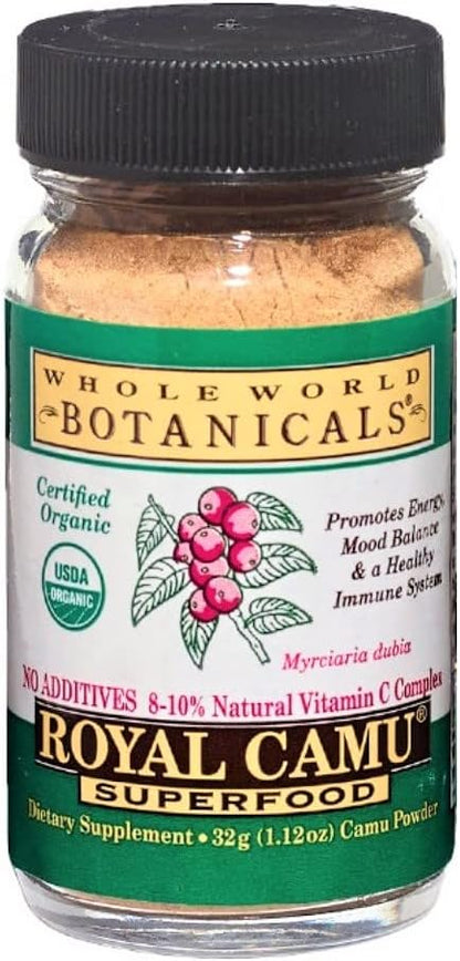 Royal Camu Camu Powder, Whole Fruit Dark Powder