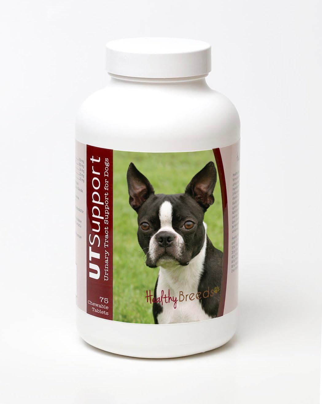 Healthy Breeds Boston Terrier Cranberry Chewables 75 Count - görsel 1