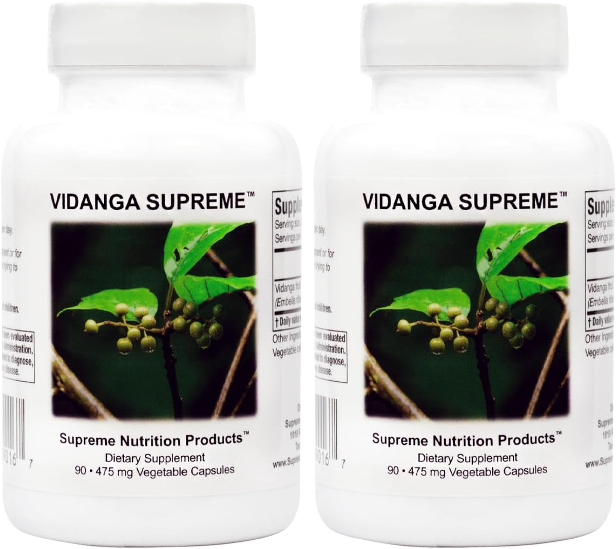 Supreme Nutrition Vidanga Supreme - 90 Pure Vidanga Vegetarian Capsules - görsel 5