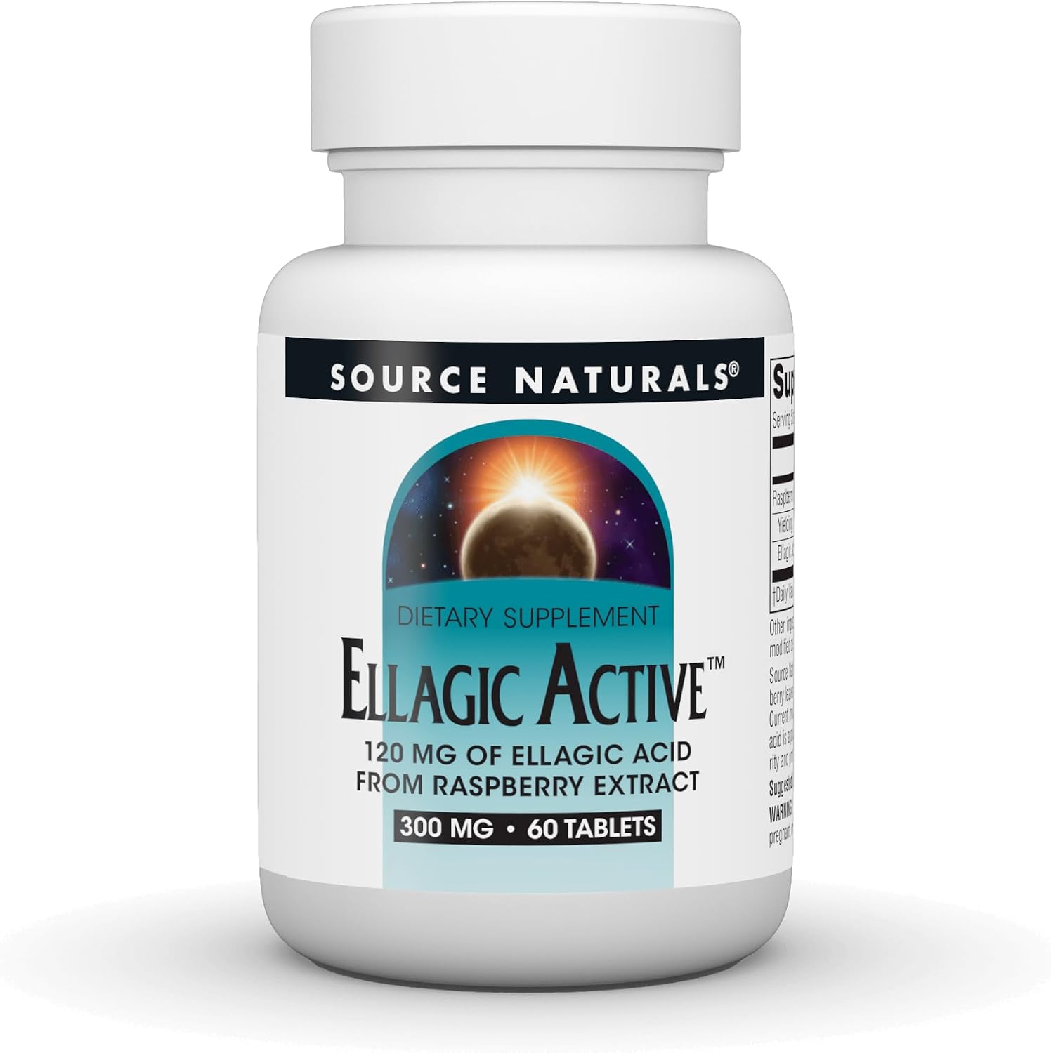 Source Naturals Ellagic Active - 300 mg, 60 Tablets - görsel 1